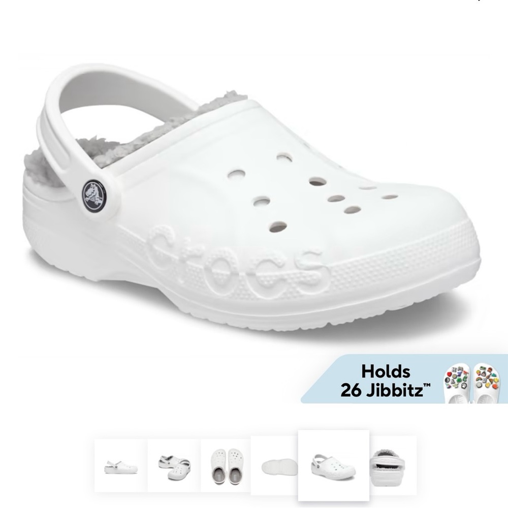 Baya Lined Clogs White BNWT BNIB